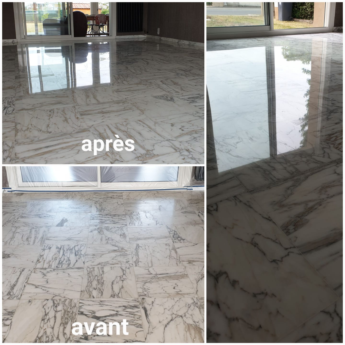 RENOVATION DE SOLS TYPE MARBRES ET PIERRES NATURELLES